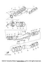 Yamaha parts diagram for 6D3-14739-01-00 - Ref #10