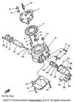 Yamaha parts diagram for 5X4-11993-01-00 - Ref #31