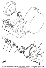 Yamaha parts diagram for 4V2-12428-01-00 - Ref #11