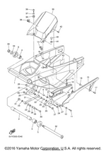 Yamaha parts diagram for 90269-08002-00 - Ref #40