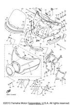 Yamaha parts diagram for 4XY-2836E-01-00 - Ref #50