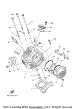 Yamaha parts diagram for 90430-12243-00 - Ref #10