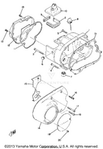 Yamaha parts diagram for 164-15451-01-00 - Ref #21