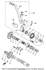 Yamaha parts diagram for 132-15644-00-00 - Ref #6