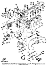 Yamaha parts diagram for 90149-059U1-00 - Ref #38