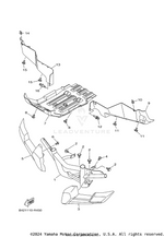 Yamaha parts diagram for 1XD-F2361-00-00 - Ref #9