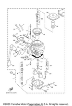 Yamaha parts diagram for 5CY-14582-00-00 - Ref #29