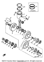 Yamaha parts diagram for 248-16111-00-00 - Ref #20