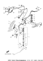 Yamaha parts diagram for 90387-05028-00 - Ref #14