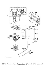 Yamaha parts diagram for F3F-68197-00-00 - Ref #24