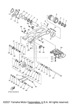 Yamaha parts diagram for 90201-06057-00 - Ref #53