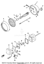 Yamaha parts diagram for 104-84114-00-XX - Ref #5