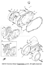 Yamaha parts diagram for 278-15363-00-00 - Ref #17