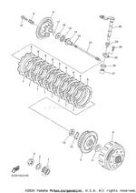 Yamaha parts diagram for 5XD-16381-00-00 - Ref #20