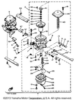 Yamaha parts diagram for 620-14231-27-A0 - Ref #30