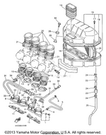 Yamaha parts diagram for 4FM-13556-01-00 - Ref #11
