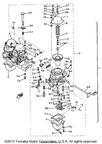 Yamaha parts diagram for 3J3-14959-00-00 - Ref #33