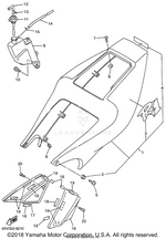 Yamaha parts diagram for 4XV-21781-10-00 - Ref #3