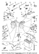 Yamaha parts diagram for 4KG-81940-11-00 - Ref #10