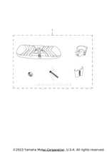 Yamaha parts diagram for B85-F6206-V0-00 - Ref #1