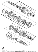 Yamaha parts diagram for 214-17241-00-00