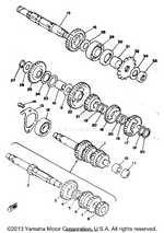 Yamaha parts diagram for 93109-06060-00 - Ref #11