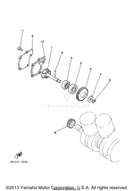 Yamaha parts diagram for 4L0-12459-00-00 - Ref #5