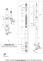 Yamaha parts diagram for 4TX-23156-00-00 - Ref #5