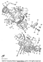 Yamaha parts diagram for 95617-08640-00 - Ref #17