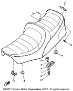 Yamaha parts diagram for 90183-04012-00 - Ref #12