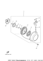 Yamaha parts diagram for 3X3-15755-00-00 - Ref #8