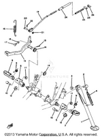 Yamaha parts diagram for 90101-08244-00 - Ref #10