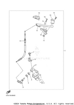 Yamaha parts diagram for 5BE-12280-10-00 - Ref #3