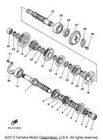 Yamaha parts diagram for 93306-20469-00 - Ref #10
