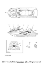 Yamaha parts diagram for F3J-U417H-70-00