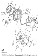 Yamaha parts diagram for 1AE-15456-00-00 - Ref #2