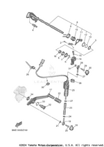 Yamaha parts diagram for 4XV-18154-00-00 - Ref #18