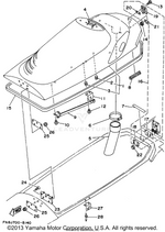 Yamaha parts diagram for FN8-62840-01-00 - Ref #16