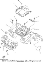 Yamaha parts diagram for 90159-05121-00 - Ref #15