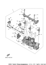 Yamaha parts diagram for 68V-24376-00-00 - Ref #21
