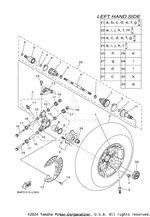 Yamaha parts diagram for 3B4-2536E-00-00 - Ref #33
