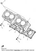 Yamaha parts diagram for 93210-62323-00 - Ref #2