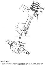 Yamaha parts diagram for 7FK-11650-00-00 - Ref #2