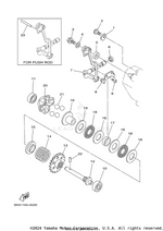 Yamaha parts diagram for 93604-29184-00 - Ref #23