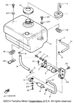 Yamaha parts diagram for 1FK-24560-10-00 - Ref #4