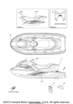 Yamaha parts diagram for F1G-U417G-40-00 - Ref #6