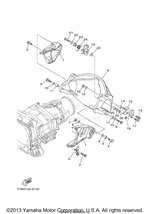 Yamaha parts diagram for 90387-06M74-00 - Ref #14