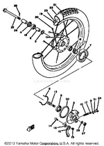 Yamaha parts diagram for 2E9-25137-01-00 - Ref #24