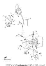 Yamaha parts diagram for 5BE-83913-00-00 - Ref #12