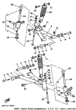 Yamaha parts diagram for 15A-22123-00-00 - Ref #2